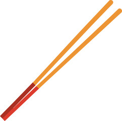 red pencil on white background