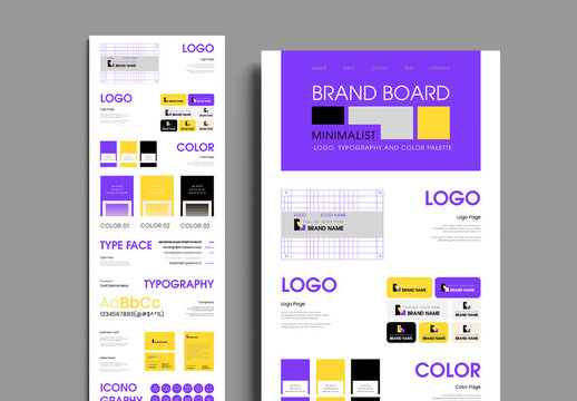 Brand Board Template