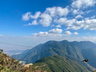 Zip Line Ride at Chandragiri Hills, Kathmandu, Nepal