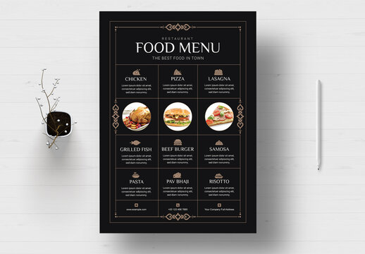 Restaurant Food Menu