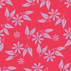 seamless pattern with flowers