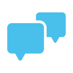 Fototapeta premium Comment icon speech bubble symbol. Chat message icons - talk message. Bubble chat icon. web vector icon