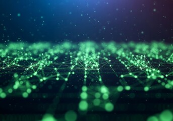 Obraz premium Abstract digital network (6)