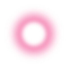 Glowing pink light effect, blur glowing circle round shape, gradient design element