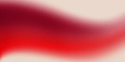 Abstract red background with a colorful, soft motion wave pattern and a gradient texture