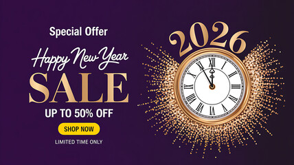 Get ready for 2026 with our happy new year sale offering up to 50% off for a limited time shop now and celebrate the upcoming year with amazing deals and special offers
