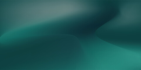 White green simple blurred gradient on dark grainy background, glowing light spot, copy space.Eps 10