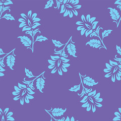 seamless pattern with flowers