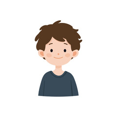 Cute Cartoon Boy Avatar: Perfect for Websites, Apps, and Children's Projects