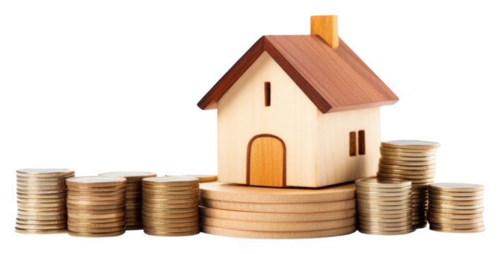 PNG A saving money concept coin investment savings.