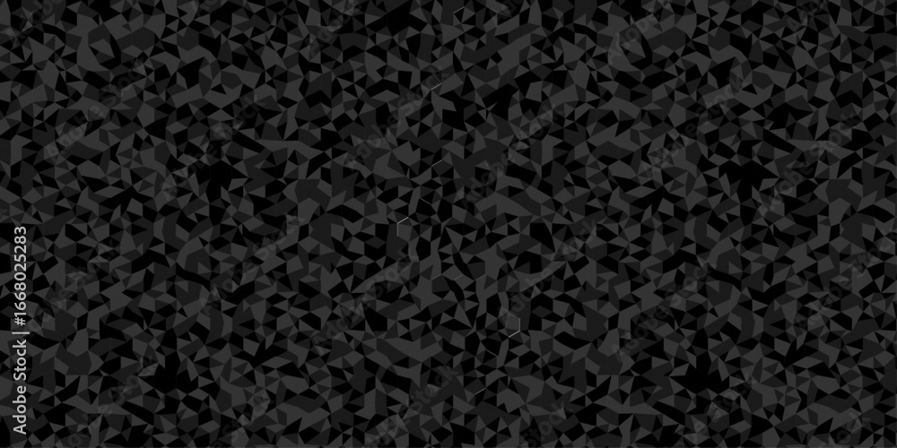 Poster geometric black and gray cube square low polygon texture wallpaper. abstract surface creative diamon