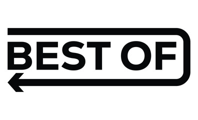 Black and white logo design featuring bold text 
