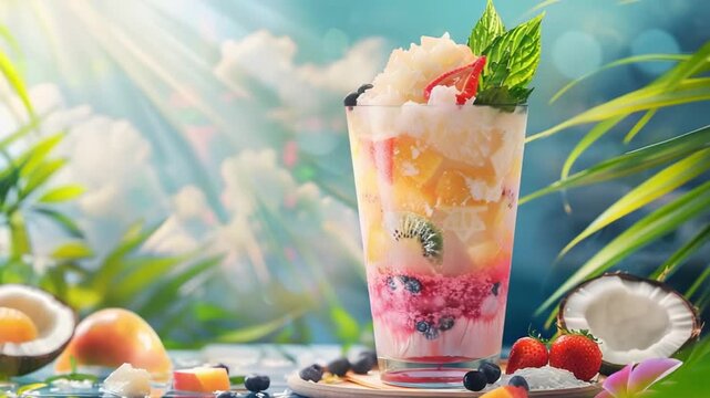Indonesian Traditional Drink Banner 4K Videos