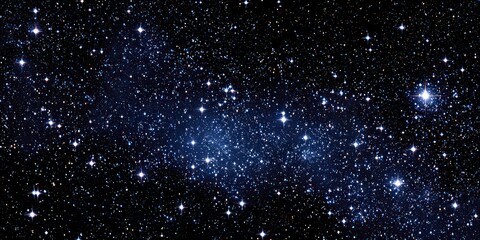 Fototapeta premium Starry Night Sky With Bright Stars