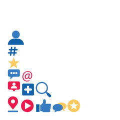 Social Media Decoration Border