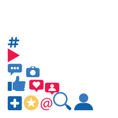 Social Media Decoration Border