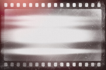 grunge film strip,light leak overlay effect with scratch dust and blur light leaks,retro noisy film...