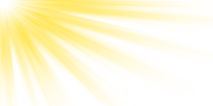 Realistic yellow sunlight lens flare transparent effect radiant sun rays warm glow glare bright sparkle light shine golden sunrise burst effect abstract background design