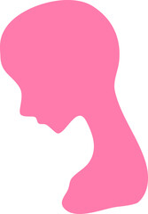 silhouette of a woman