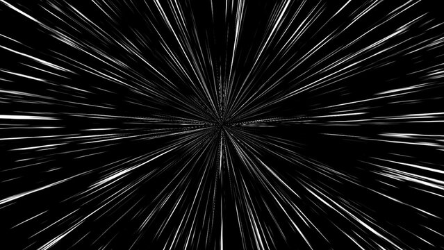 Dark Speed Warp Space Travel Background
