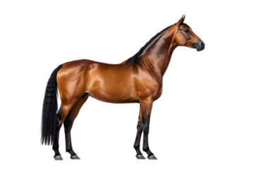 Majestic Chestnut Horse A Stunning Profile Photography