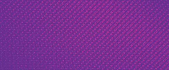 Abstract purple halftone background with diagonal dotted pattern.