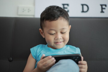 boy sitting on a chair