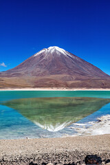 The Laguna Colorada in Bolivia