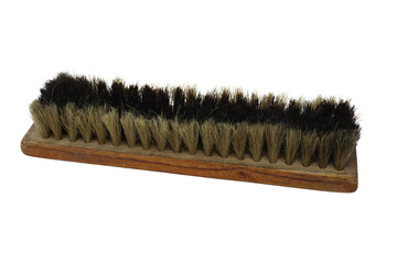 shoe brush isolated on transparent background