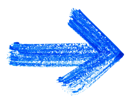 Arrow, hand-drawn, blue, isolated, white, simple, sketch, symbol, design, line, directional, pointer, graphic, illustration, artistic, minimal, creative, marker, ink, outline, decoration, element, gui