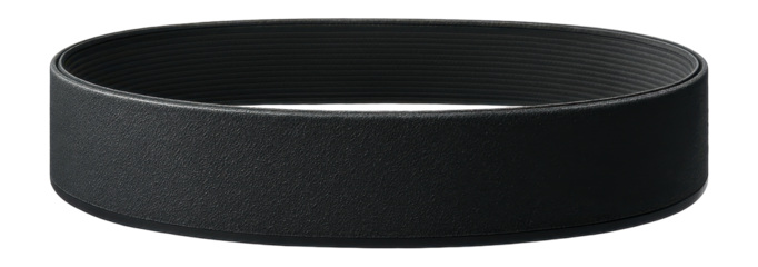 Waterproof abrasive belt for use in a wet environment, such as a tile installation site.