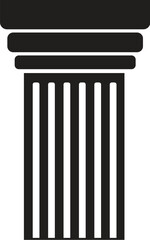 ancient column vector illustration