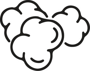 popcorn  vector illustration