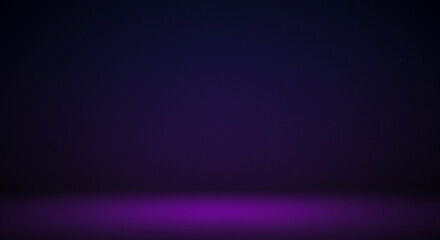 Abstract Purple Gradient Studio Background for Product Display with Dim Lighting and Smooth Transition Perfect for Modern Mockups
