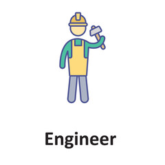 Engineer    Icon which can easily modify or edit