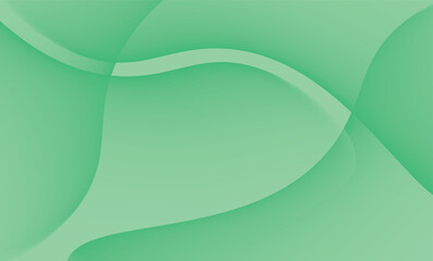 Abstract green gradient background with overlapping circular shapes and smooth color transitions, modern minimalist template design for digital artwork, web graphics, banners, posters, and creative pr