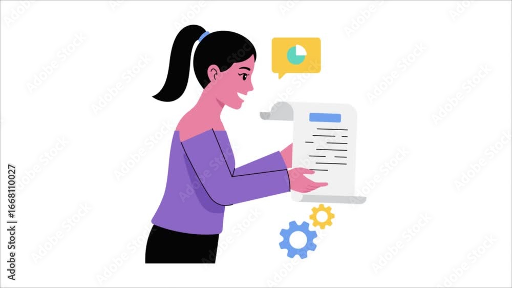 Poster ai assistant animated video mp4 file
