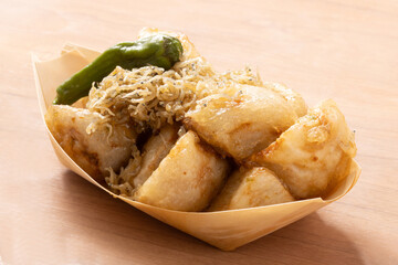 揚げ里芋　柚子胡椒じゃこ