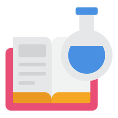 Fototapeta premium Open book with blue liquid bottle; ideal for education, literature, and marketing visuals.