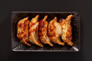 揚げギョウザ　ヤンニョムたれ