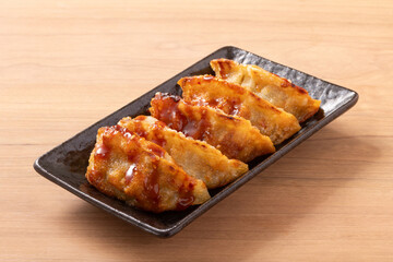 揚げギョウザ　ヤンニョムたれ