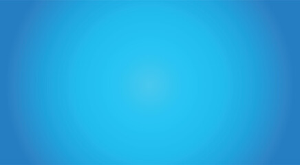 Blue gradient background with floor reflection effect.
