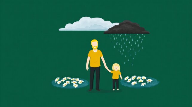 Emotional weight of parental guilt and self blame in daily family challenges.