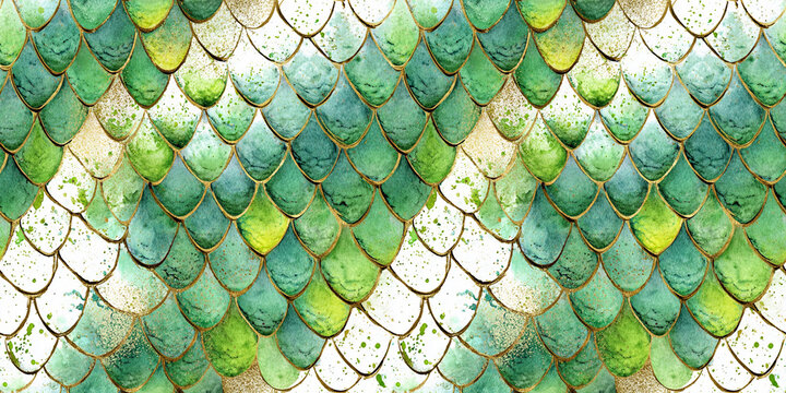 seamless pattern: snake scales, skin, seamless background. watercolor painting