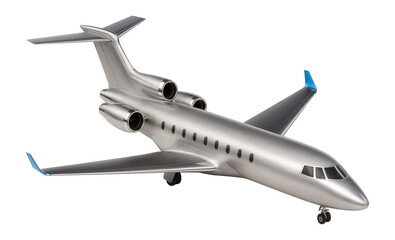 Obraz premium Jetliner with trijet configuration and rear-mounted engines