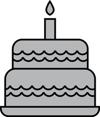 birthday cake design image vector file adobe stock 