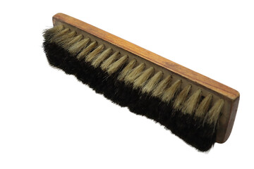 shoe brush isolated on transparent background