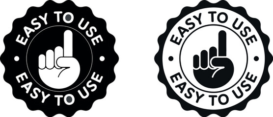 Simple and clear symbol indicating ease of use and simplicity.