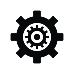 Business Gear Process Minimalist Design