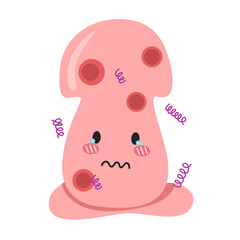 syphilis symptoms. syphilis disease concept